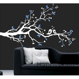 Branch Tree Wall Sticker with Birds